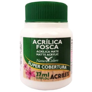 TINTA ACRILICA FOSCA 37ML BRANCA ACRILEX