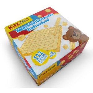 MATERIAL DOURADO C/111 MADEIRA CX 1278 KAZ