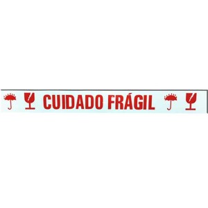 FITA EMBALAGEM CUIDADO FRAGIL 45MM X 50M FIT-PEL