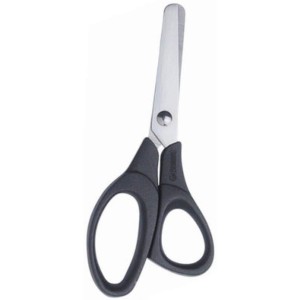 TESOURA ESCOLAR 13CM 167-BK PRETA MUNDIAL