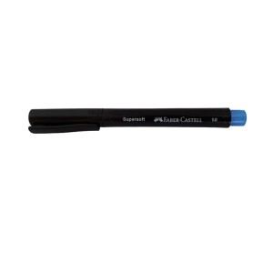 CANETA PONTA POROSA SUPER SOFT PEN 1.0 CORES FABER CASTELL