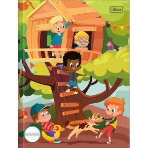 CADERNO CALIGRAFIA BROCHURA 40FLS PAUTA VERDE SAPECA TILIBRA