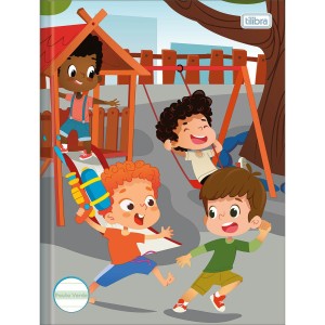 CADERNO CALIGRAFIA BROCHURA 40FLS PAUTA VERDE SAPECA TILIBRA