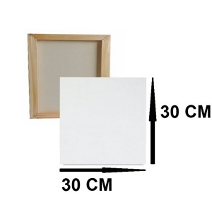 Tela Artística Para Pintura 30x30cm