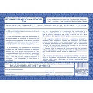 RPA RECIBO PAG.AUTONOMO INSCRITO 25X3 FLS SAO DOMINGOS