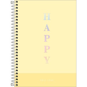 Caderno 1/4 Espiral Pequeno Happy TILIBRA