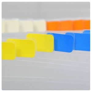 Pasta Sanfonada Plastica Porta Cheque 31 Divisorias Ccristal Line 254X135mm Ref.6017PP-TR DAC