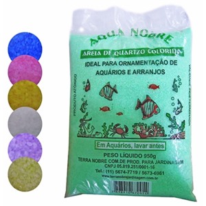 Areia de Quartzo Colorida 950g