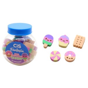 BORRACHA FANTASIA MINI CANDY C/20 CIS