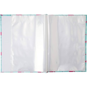 Pasta Catalogo Portfolio OF 10 Envelopes 0,12 Medio Sem Visor Com Colchete Decorada Ref.1035DE-10 DAC