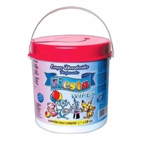 LENCO UMEDECIDO C/400 17X12CM FIESTA WIPES