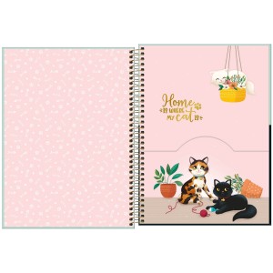 CADERNO UNIVERSITARIO 1 MATERIA 80FLS PURRFECT TILIBRA