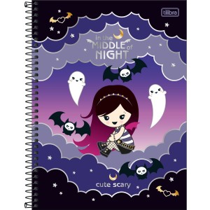CADERNO UNIVERSITARIO 10 MATERIAS 160FLS PLUSH POISO TILIBRA