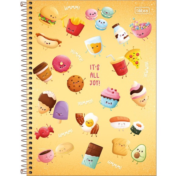 CADERNO UNIVERSITARIO 10 MATERIAS 160FLS TASTE TILIBRA