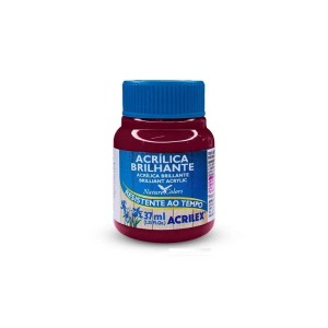 TINTA ACRILICA BRILHANTE 37ML VINHO REF.565 ACRILEX