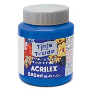 TINTA TECIDO 250ML AZUL TURQUESA ACRILEX