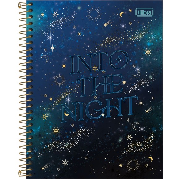 Caderno Colegial 1 Matéria 80 folhas Magic TILIBRA