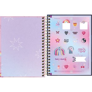 CADERNETA 1/8 80FLS CAPRICHO TILIBRA