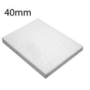 PLACA DE ISOPOR 40MM 1,00MTX0,50MT