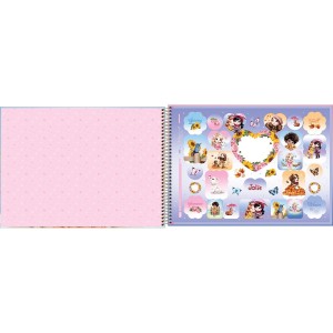 CADERNO DESENHO MILIMETRADO 80FLS JOLIE TILIBRA