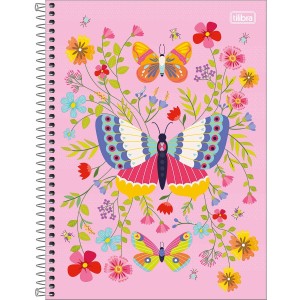 CADERNO UNIVERSITARIO 1 MATERIA 80FLS CHARME TILIBRA