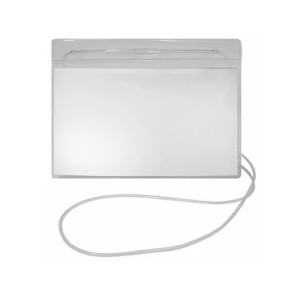 CRACHA PVC 120X80MM C/CORDAO SILICONE REF.C-11 - PC