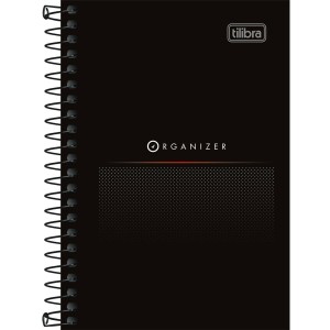 CADERNETA CF 1/8 160FLS ORGANIZER TILIBRA