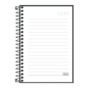 CADERNETA CF 1/8 160FLS ORGANIZER TILIBRA
