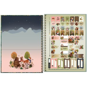 CADERNO UNIVERSITARIO 1 MATERIA 80FLS LOVELAND TILIBRA