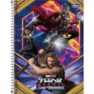 CADERNO UNIVERSITARIO 1 MATERIA 80FLS THOR TILIBRA
