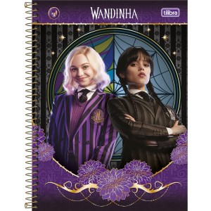 CADERNO UNIVERSITARIO 1 MATERIA 80FLS WANDINHA CONNECT TILIBRA