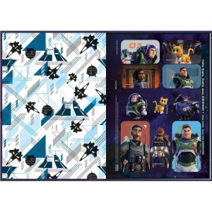 CADERNO BROCHURA PEQUENO 1/4 80FLS PRINCESAS TILIBRA