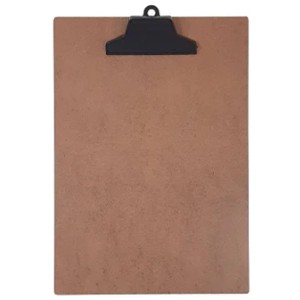 PRANCHETA MADEIRA A4 PRENDEDOR PLASTICO ACRIMET