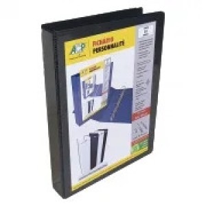 Fichario Oficio 4 Argolas 4cm Preto 255X340mm Ref.3340.PT ACP