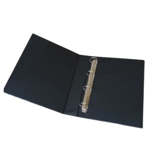 Fichario Oficio 4 Argolas 7,5cm Preto Ref.4750.PT ACP