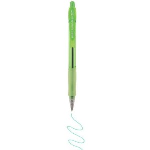 Caneta Esferografica 0.7mm Super Grip Color Verde Blister PILOT