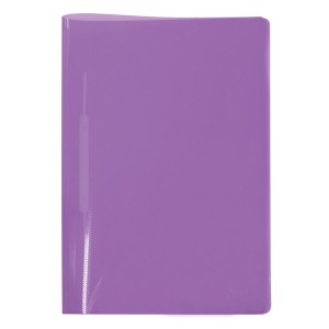 Pasta Plastica Com Grampo Trilho Oficio 240X340mm Rosa Ref.606PP-RS DAC