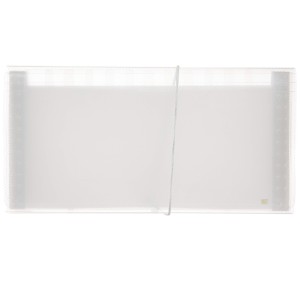 Pasta Sanfonada Plastica Porta Cheque 31 Divisorias Ccristal Line 254X135mm Ref.6017PP-TR DAC