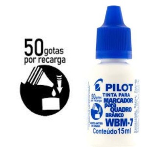 Tinta Pincel Quadro Branco Wbm7 15ml PILOT