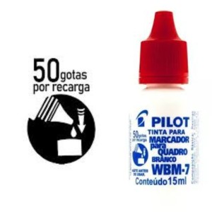 Tinta Pincel Quadro Branco Wbm7 15ml PILOT