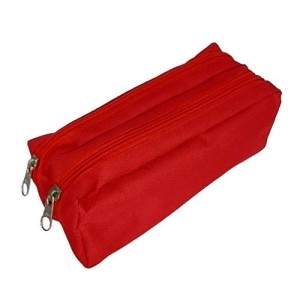 Estojo Duplo Vermelho - AMW BOLSAS