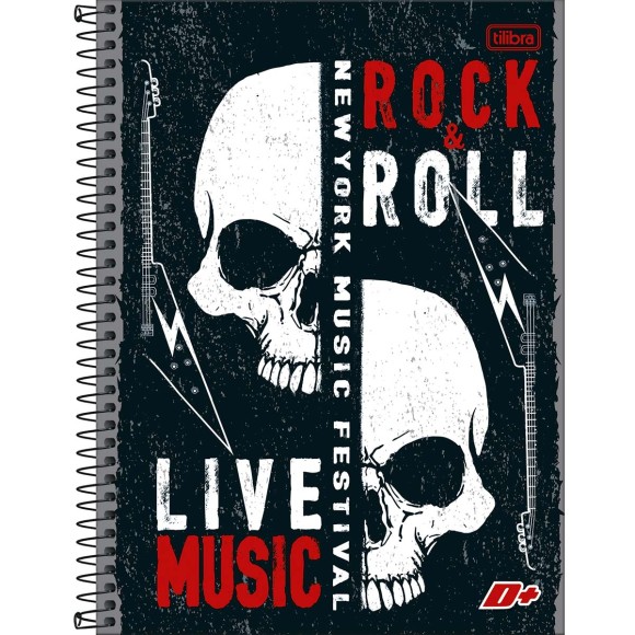 Caderno Universitario 1 Materia 96fls D+ Masculino Capa Dura TILIBRA