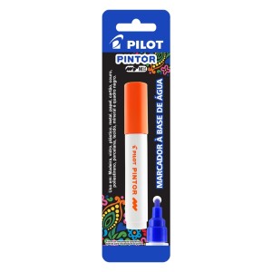 Caneta Pintor Média ( M ) 1.4 Laranja Blister - PILOT