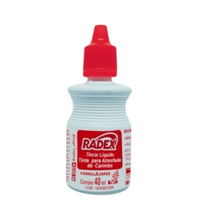 Tinta Almofada de Carimbo 40ml ASUPER RADEX