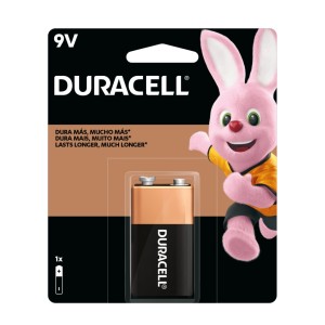 Bateria 9V Alcalina  DURACELL