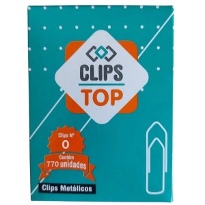 Clips N°0 C/770 Unidades TOP