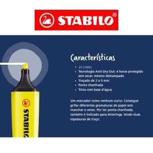 Marca Texto Stabilo BOSS Cores