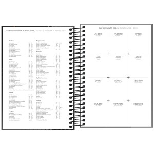 Agenda 2026 Executiva Diária Spot Masculina Espiral TILIBRA