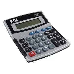 Calculadora Mesa 12 Digitos 13,4X11,4CM  Ref.KZ3122 KAZ