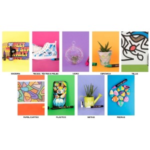 Caneta Posca 0.7mm PC-1M UNI-BALL